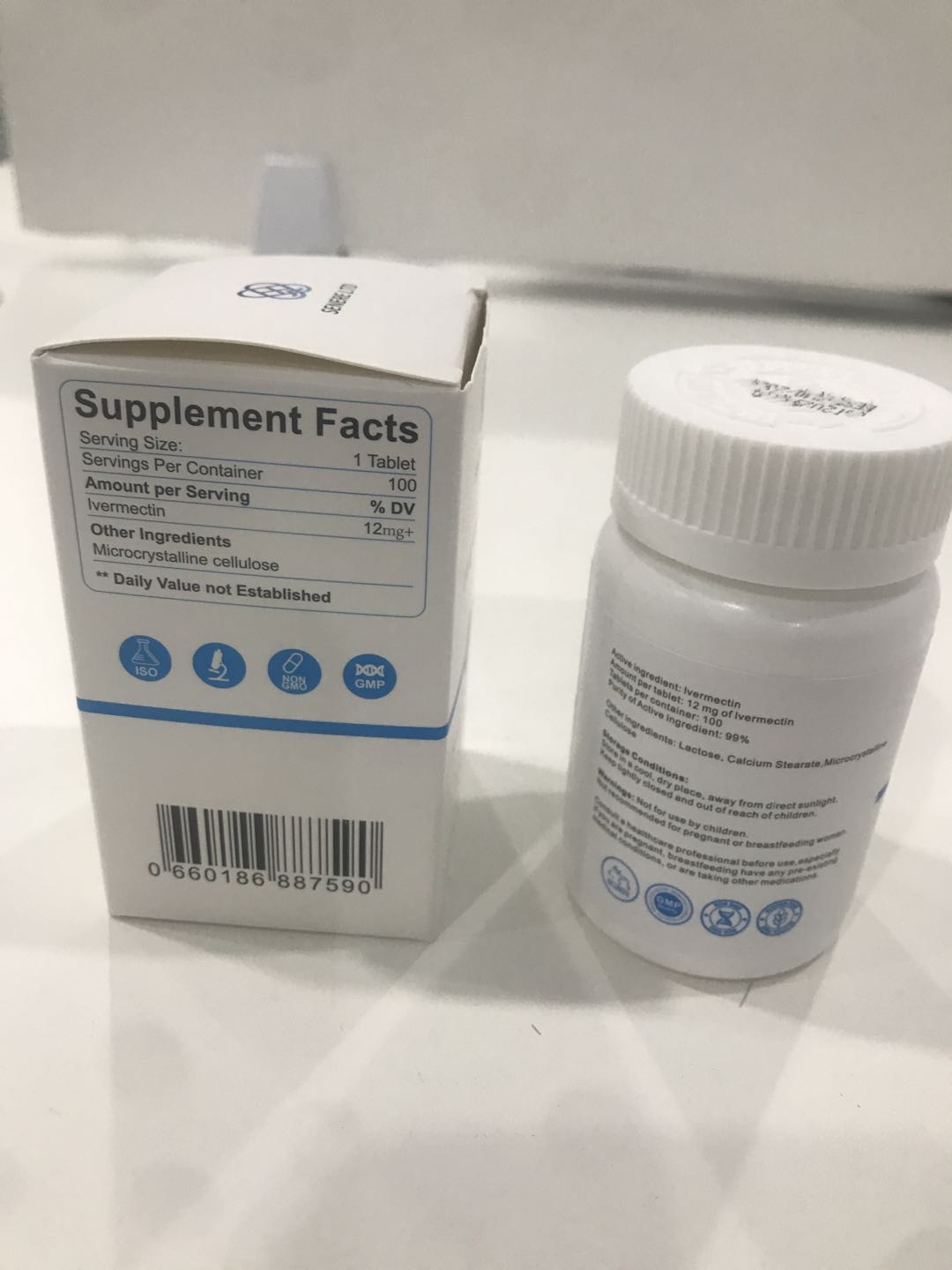 IVERMK 12 mg - 100 tablets